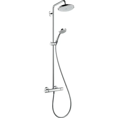 Hansgrohe Croma 220 Air 1-os padėties termostatinė dušo sistema image 1