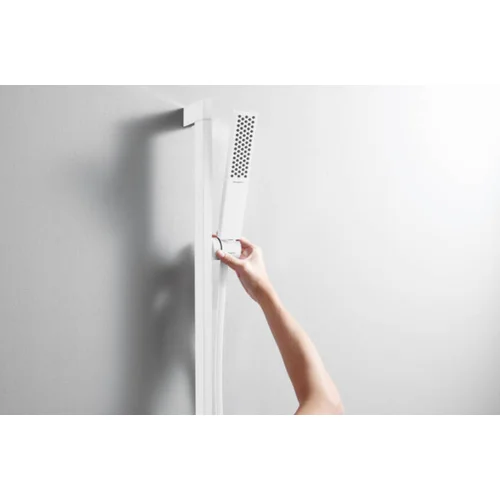 Hansgrohe Pulsify E 100 1jet EcoSmart 24380700 Baltas matinis image 2