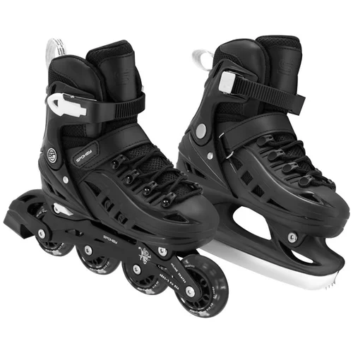 Pačiūžos - riedučiai Spokey 4ONE 944646, juodi, 34-38 image 1