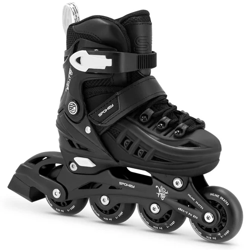 Pačiūžos - riedučiai Spokey 4ONE 944646, juodi, 34-38 image 3