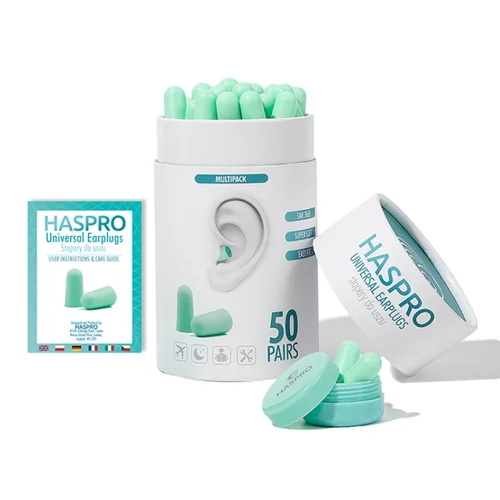 HASPRO TUBE50 MINT ausų kištukai, 50 porų, EPUF5051 image 1