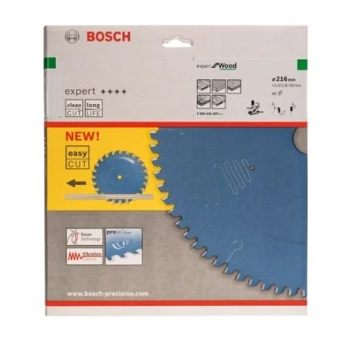 Bosch Expert for Wood diskas 216x30x2,4mm, 48 dantų image 2