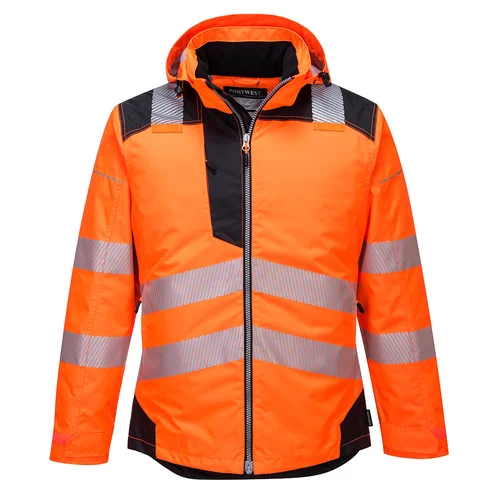 Portwest T400 Gero matomumo žieminė striukė - L, Oranžinė/Juoda image 2