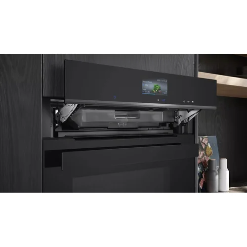 Siemens HR976GMB1 Įmontuojama orkaitė 60 cm Juoda image 2