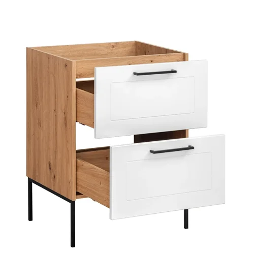 COMAD MADERA WHITE 820 FSC vonios spintelė image 3