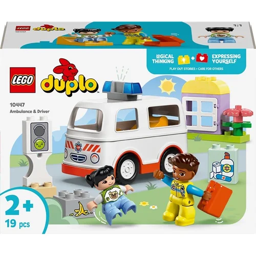 LEGO® Duplo Ambulance & Driver 10447, 19 vnt. image 1
