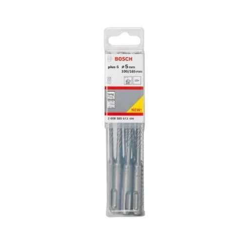 Bosch S4L grąžtas betonui SDS-plus 5x100x165 mm, 10 vnt. image 1