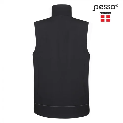 Pesso SOFTBLACK Soft Softshell liemenė, Juoda, S image 3