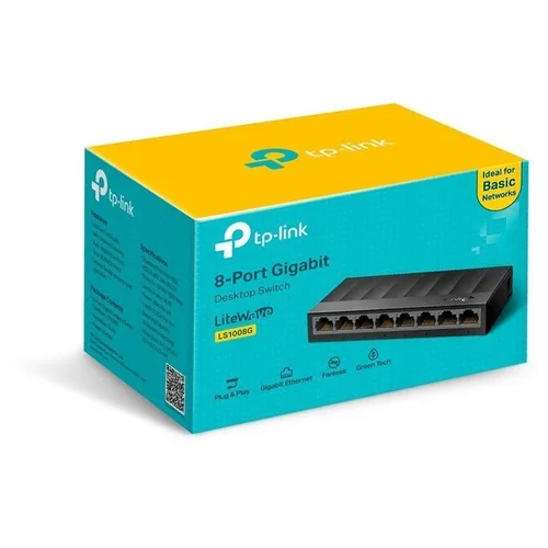 TP-Link LS1008G Tinklo šakotuvas 8 prievadai image 3