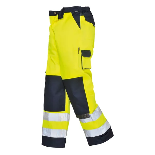Portwest TX51 Gero matomumo kelnės XXL Geltona/Tamsiai mėlyna image 2
