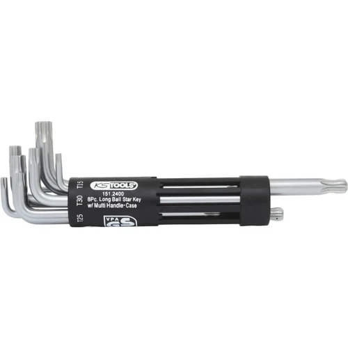KS Tools TORX L-raktų komplektas 8 vnt TB10–TB50 image 1