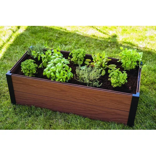 Keter Maple Trough Gėlynų tvorelė 1060 mm x 500 mm x 320 mm Ruda image 2