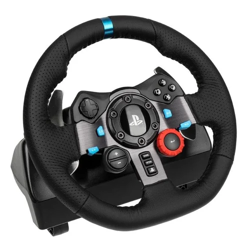 Logitech G29 Racing vairas PS4/PC, Juodas image 2
