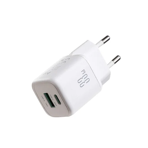 Joyroom JR-TG7 33W USB-C/USB-A įkroviklis + USB-C kabelis 60W baltas image 2