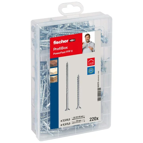 Fischer Medsraigčių rinkinys PROFI-BOX PZ, 220vnt. image 1