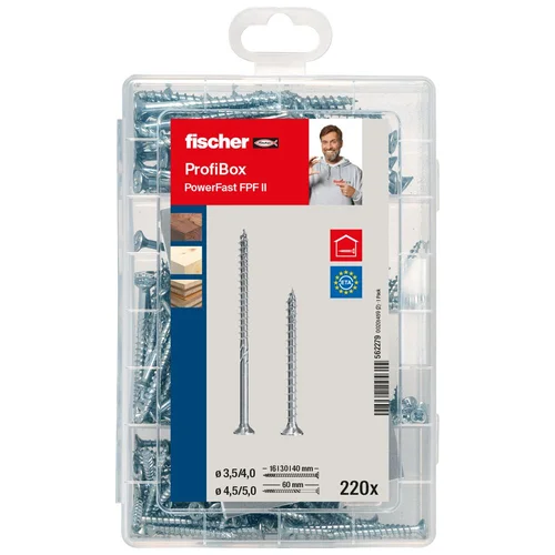 Fischer Medsraigčių rinkinys PROFI-BOX PZ, 220vnt. image 3