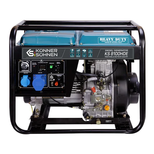 Könner&Söhnen KS 8100HDE dyzelinis generatorius 6,5 kW image 2