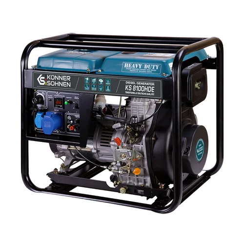 Könner&Söhnen KS 8100HDE dyzelinis generatorius 6,5 kW image 3