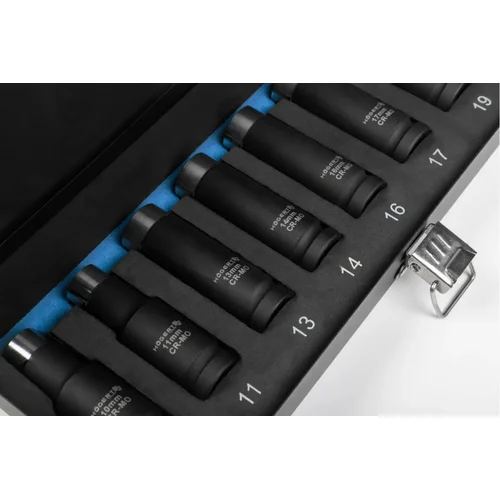 Hogert technik Smūginių 1/2 galvų komplektas (10-22 mm) image 2