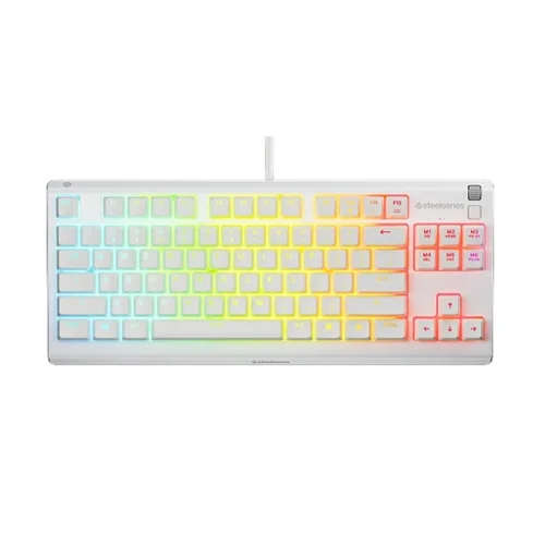 Steelseries Apex 3 TKL Laidinė klaviatūra, balta image 1