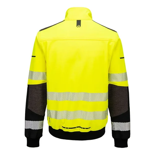 Gero matomumo PORTWEST EV468 Softshell Bomber striukė XXL Yellow/Black image 2