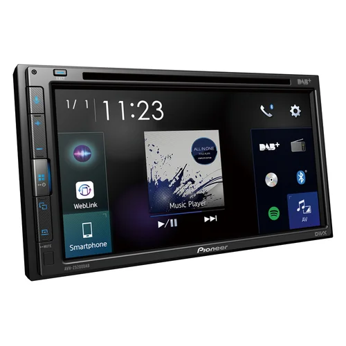 Pioneer AVH-Z5200DAB 2 DIN, 6.8 colių ekranas image 2