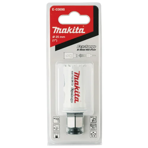Makita E-03698 EZYCHANGE Bi-Metal gręžimo karūna, 25 mm image 3