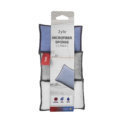 Zyle ZY350MS Mikrofibrinių kempinių rinkinys image 1