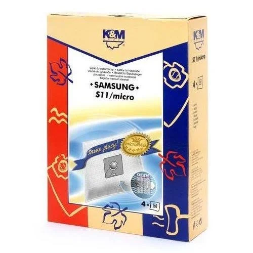 K&M S11 Micro dulkių siurblių maišeliai, 4 vnt image 1