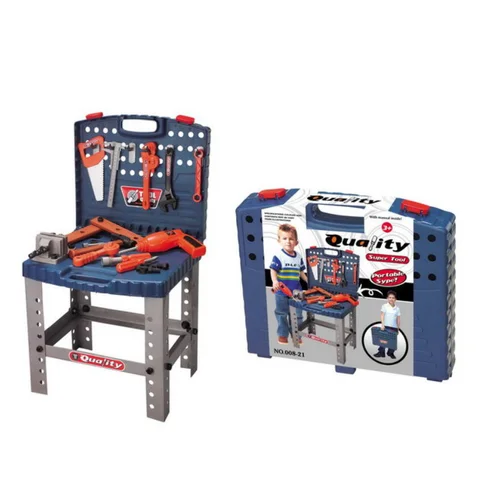 Vaikiškas įrankių rinkinys su darbastaliu Toy G21, 690400 image 1