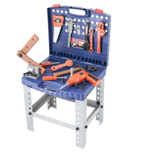 Vaikiškas įrankių rinkinys su darbastaliu Toy G21, 690400 image 2