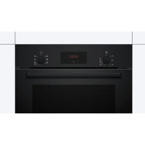 Bosch HBF133BA1 Įmontuojama orkaitė, 66 l, Juoda, 60 cm image 2