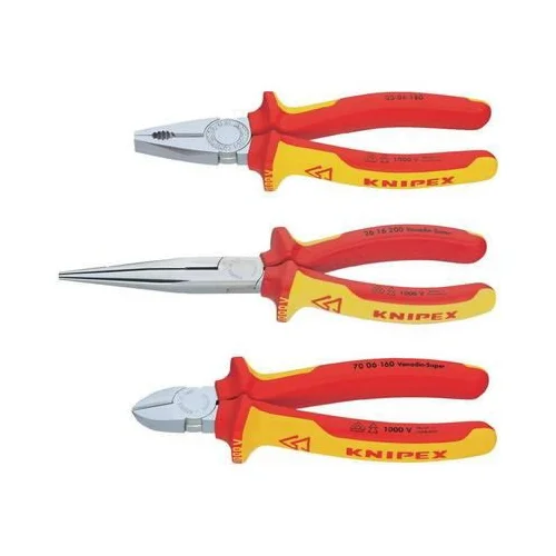 Knipex VDE SAFETY elektriko replės komplektas image 1