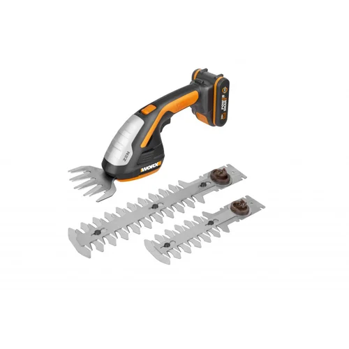 Worx WG801E 20 V belaidės vejos ir gyvatvorių žirklės image 2