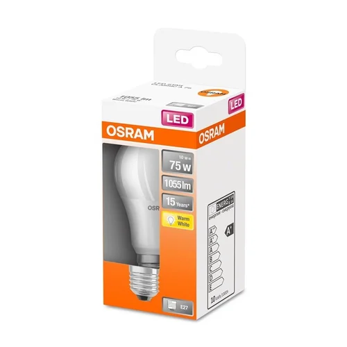 LED lemputė OSRAM A60 E27 10 W 1055 lm 2700 K image 2