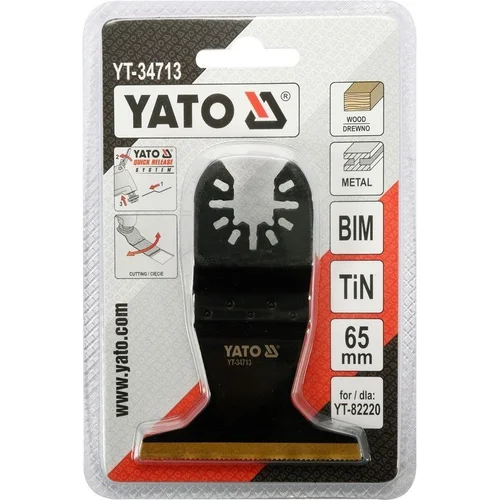 Yato YT-82220 BIM-TIN Ašmenys 90x65 mm Titano image 2