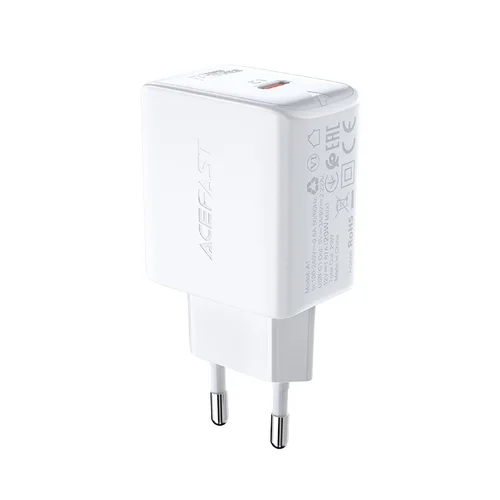 Įkroviklis Acefast A1 PD20W USB-C juodas image 1