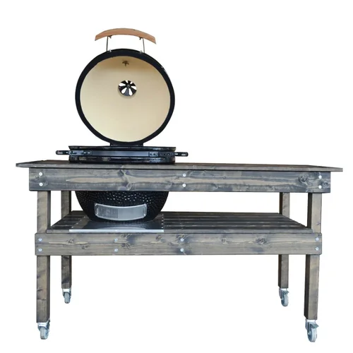 Kamado Bono Kepsninės stalas (Media), 140x70 cm, 80 cm aukštis image 1