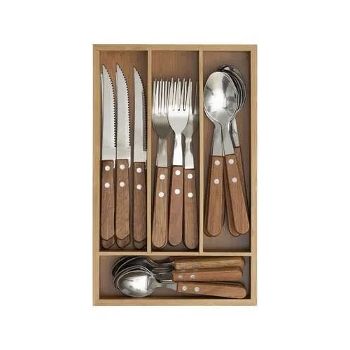 Secret de Gourmet 154459 Komplektas stalo įrankių su dėklu 24 vnt image 1