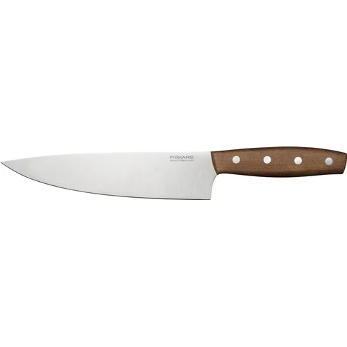 Fiskars 1075696 virėjo peilis, nerūdijantis plienas/medis, 20 cm image 1