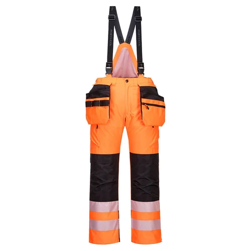 PORTWEST PW351 Gero matomumo žieminės kelnės 4XL, Yellow/Black image 1