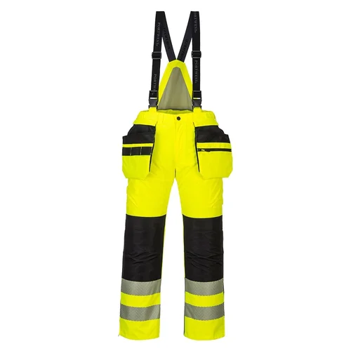 PORTWEST PW351 Gero matomumo žieminės kelnės 4XL, Yellow/Black image 3