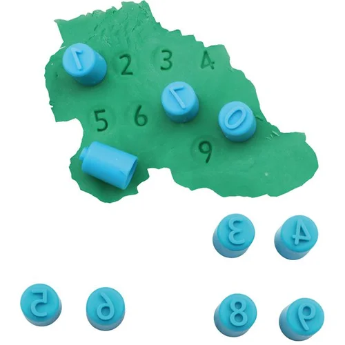 Antpirščių antspaudų numerių rinkinys po 10 image 2