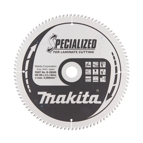 Makita B-29505 SPECIALIZED pjovimo diskas 305x2.5x30 mm image 2