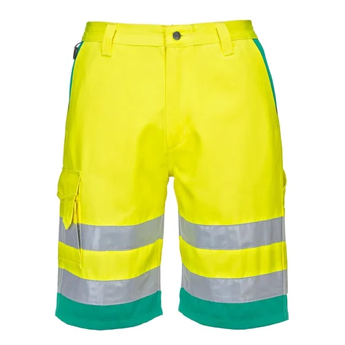 PORTWEST L043 polimedvilniniai šortai XXXL, Yellow/Navy image 2