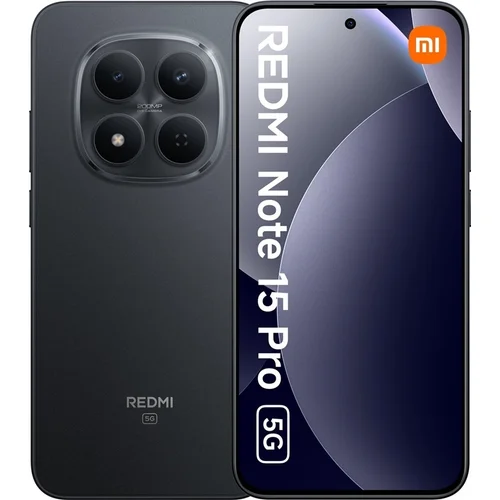 Xiaomi Redmi Note 15 Pro 5G 8/256 GB Juoda image 1