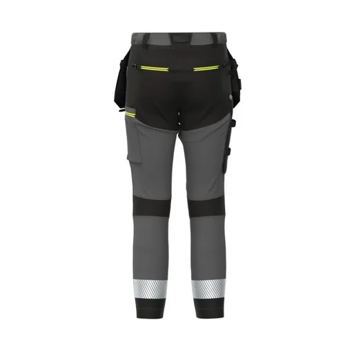BoSafety TR-TENSIONPLUS-0602 darbo kelnės 48 Pilka/Juoda image 3