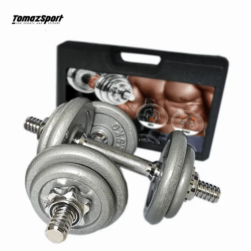 Tomaz Sport Steel Power TS-YL-FW-264 2x10 kg hantelių rinkinys image 1