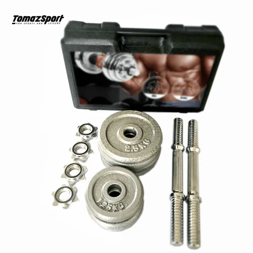 Tomaz Sport Steel Power TS-YL-FW-264 2x10 kg hantelių rinkinys image 2