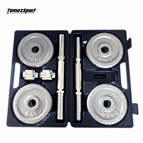 Tomaz Sport Steel Power TS-YL-FW-264 2x10 kg hantelių rinkinys image 3